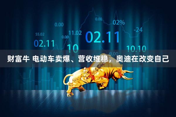 财富牛 电动车卖爆、营收维稳，奥迪在改变自己